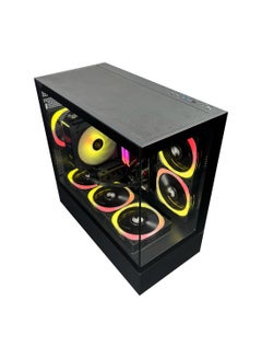 MI Excite Gaming PC G6MATX ECO With Core i5 14400F CPU Processor/ Nvidia GeForce RTX 3060 Graphics/  16GB RAM DDR5 /1TB SSD/Windows 11 Pro/ Black  - Image 3