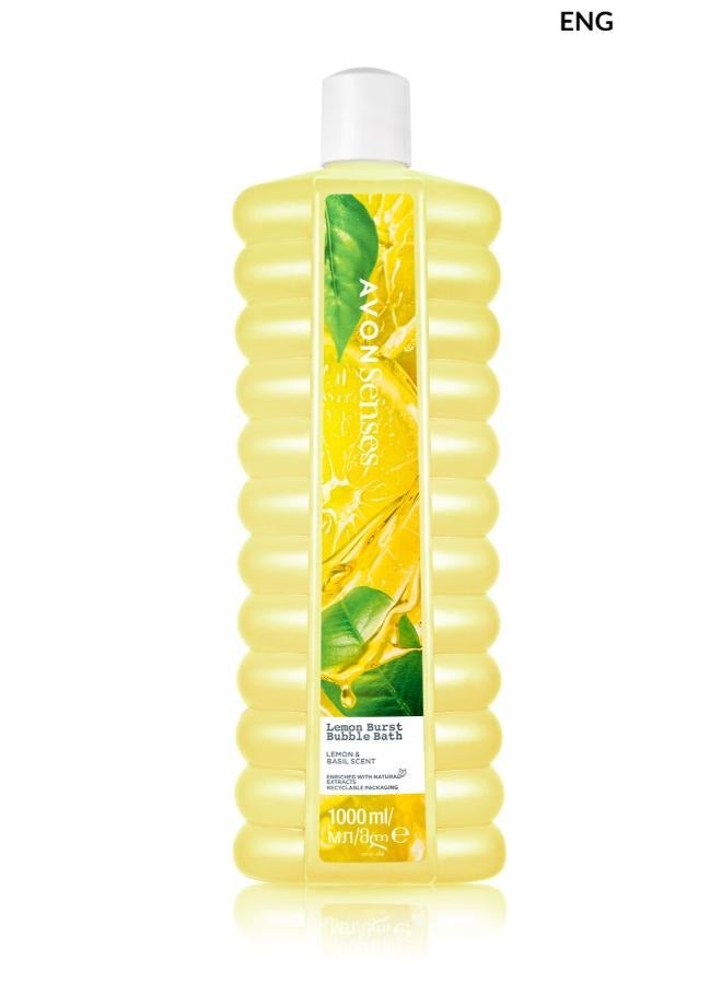 AVON Avon Senses Lemon Burst Bubble Bath 1000ml 1000ml 