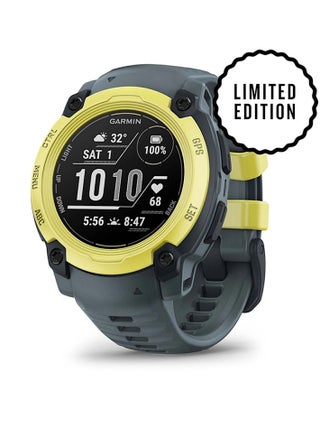 Instinct E Limited Edition - 40MM - Electric Lime with Twilight Band - Up to 14 Days of  Battery life  - 0.86" Sunlight-visible, transflective memory-in-pixel (MIP), Chemically strengthened glass, Heart Rate Monitor, All day stress monitor, Smart notification, Tap to Pay, iOS and Android compatible Electric Lime with Twilight Band - pnsku/N70154440V/45/_/1739963024/4fb23451-c7f4-44a2-a1f3-704aa2133442