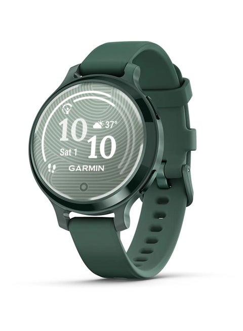 Lily 2 Active - 38MM - Jasper Green with Jasper Green Silicone Band - Up to 9 Days of  Battery life  - 0.84" LCD display, Corning Gorilla Glass 3, Heart Rate Monitor, Women Health Tracking, Smart notification, Tap to Pay, iOS and Android compatible Jasper Green with Jasper Green Silicone Band