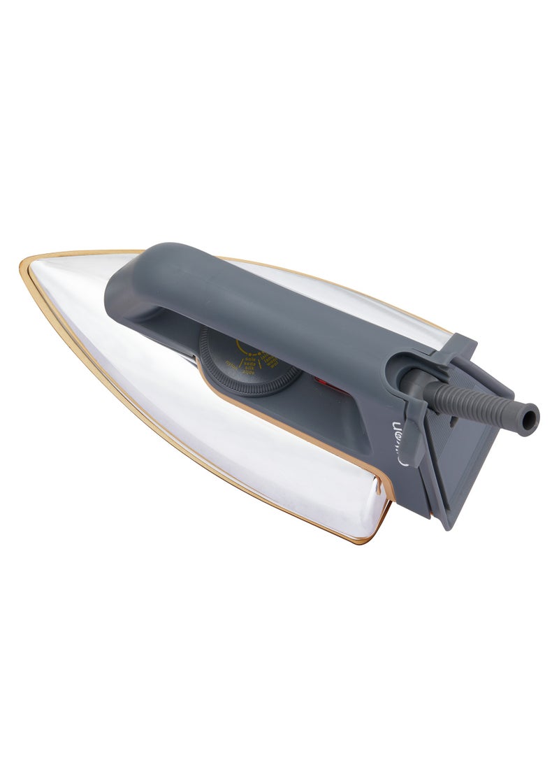 كليكون Medium Heavy Iron 1200W – Auto Cut-Off, Non-Stick Soleplate, 2-Year Warranty For Efficient & Safe Ironing 1200 W CK4137 Mate Black/Silver  - Image 4
