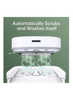 Dreame Robot Vacuum Cleaner and Mop W10 ,Sweeping, Mopping, Washing and Drying 4in1, Robotic Vacuum with Superb Lidar Navigation, 4000Pa Strong Suction for Pet Hair, Hard Floor, Carpet-White 4 L 55 W W10 White  - Image 2