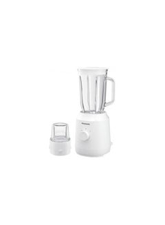 Blender Compact With Glass Jar And Glass Mill, Durable Stainless Steel Blade 400 W Mx-Ex1081 White - pnsku/N70154569V/45/_/1739972949/650f8af2-7d58-49da-bd24-6a6c543aead1