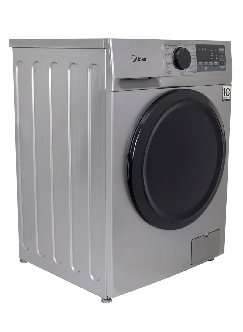 FL 7K 1400 RPM Inverter Motor - Steam - 7 kg MFN09W70B/S Silver