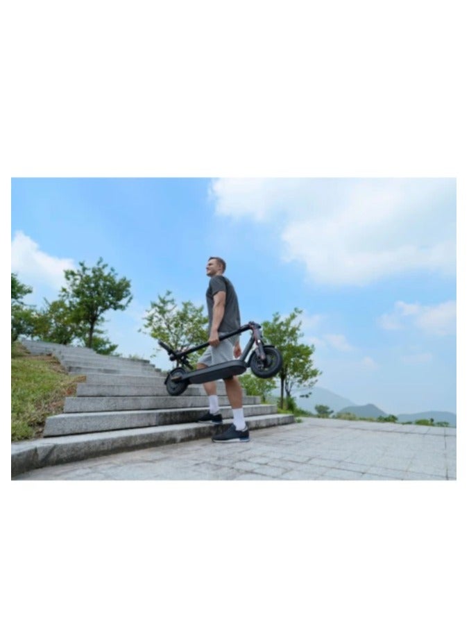 Xiaomi - Electric Scooter Elite | IPX5 waterproof | 700W brushless motor | 400W Rated Power | dual-spring suspension and shock absorbency of 30mm | Black - Image 1