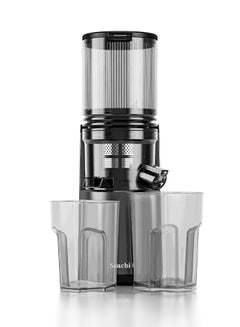 Saachi Slow Juicer with Oversized Feed Chute, Full Copper Motor, Advanced Juice-Pomace Separation with Slow Squeeze Technology, 700ml Pulp Container, 1000ml Juice Container, Designed with Safety-Lock, Cooling System and BPA-Free Materials 250 W NL-JU-4075-GY Grey  - Image 3