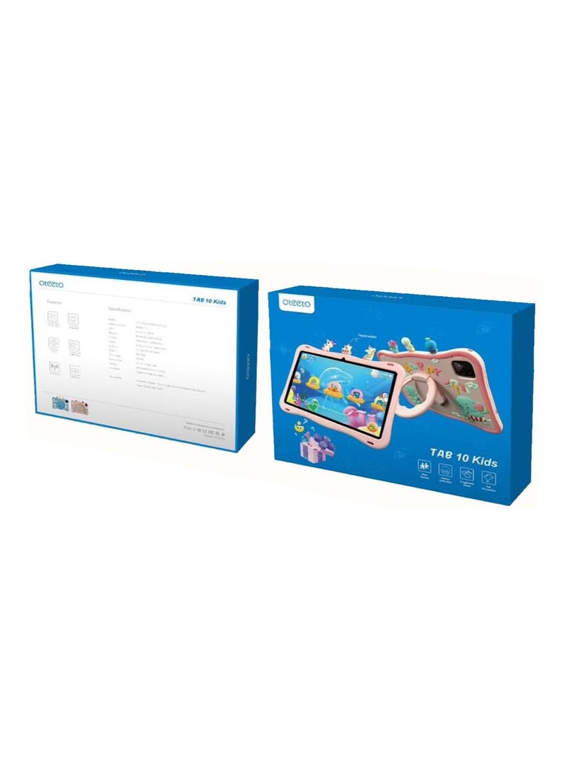 Oteeto Tab10 10.1 Inch Single SIM 6GB RAM 128GB WiFi- International Version With Pink Cover  - Image 5
