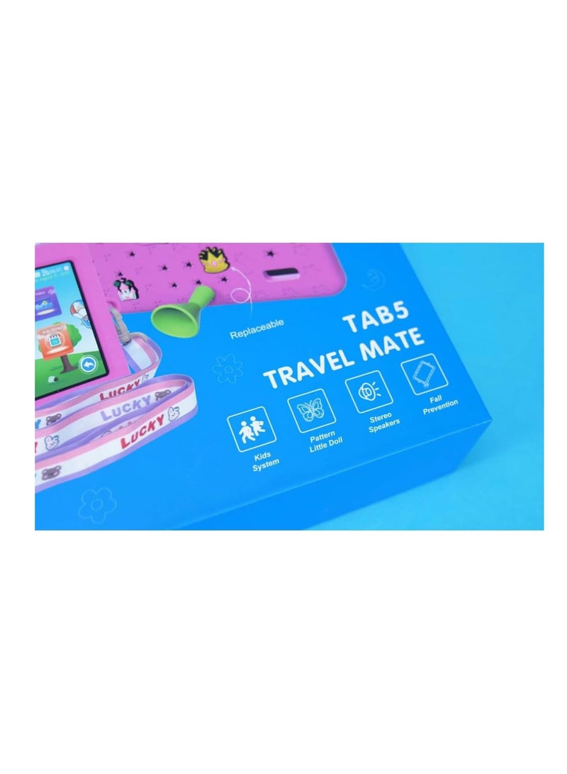 Tab 5 Travel Mate Kids 7 Inch Pink 4GB RAM 128GB - International Version
