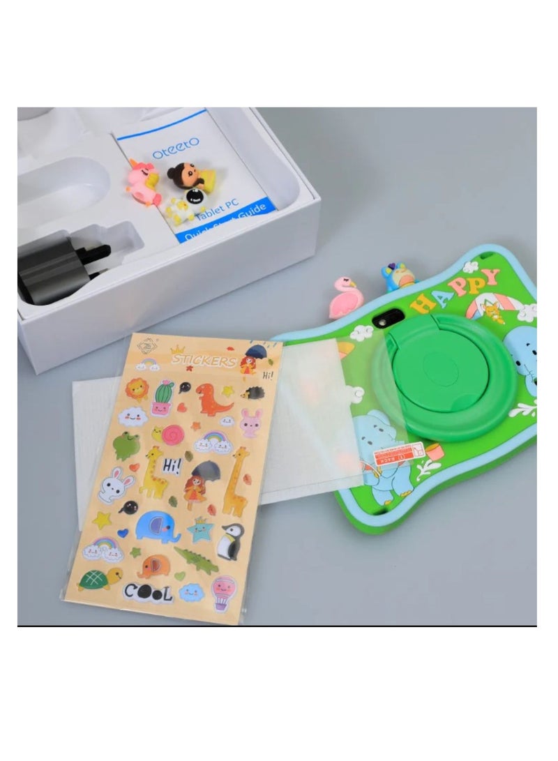 Oteeto Tab 10 Kids 10.1 Inch Dual SIM Green 6GB RAM 128GB WiFi - International Version - Image 4