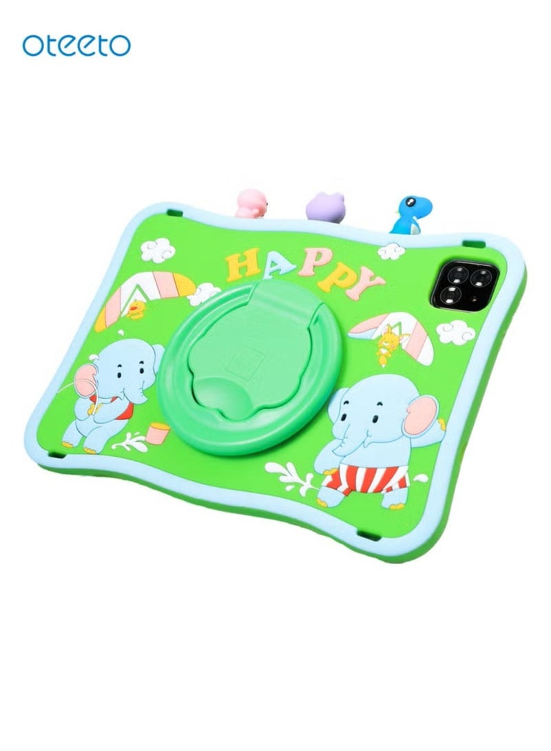 Oteeto Tab 10 Kids 10.1 Inch Dual SIM Green 6GB RAM 128GB WiFi - International Version - Image 3