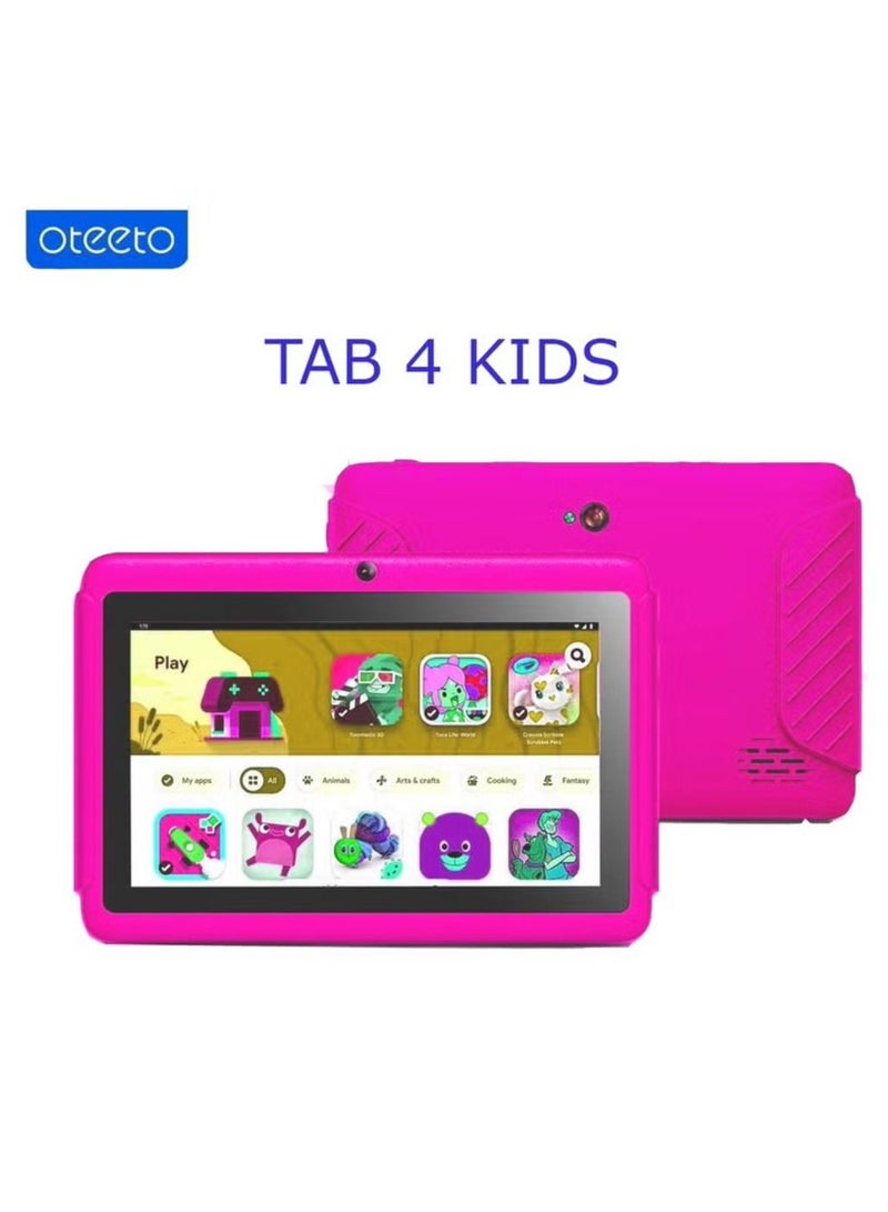 Oteeto Tab 4 7inch Pink 4GB 128GB  Wi-Fi - International Version - Image 1