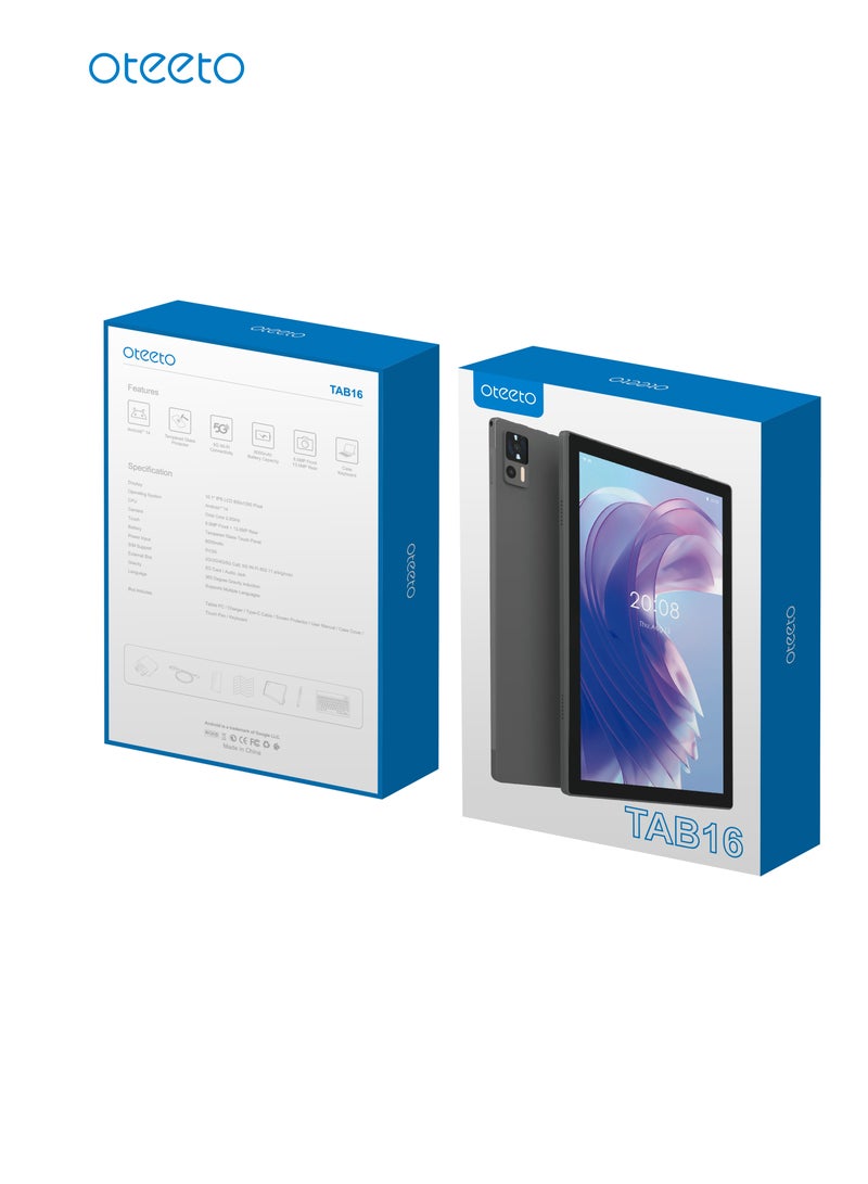 Oteeto TAB 16 10.1 Inch Dual SIM 12GB RAM 512GB 4G - International Version - Image 4