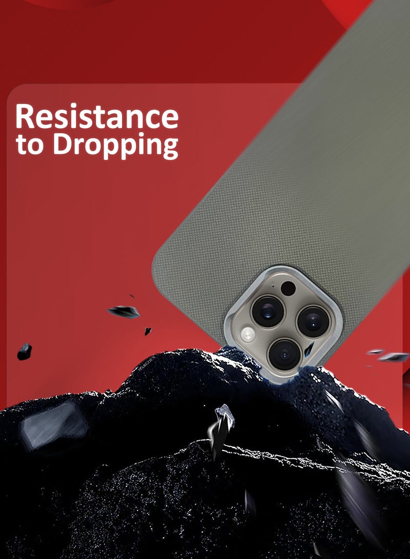 MARGOUN iPhone 15 Pro Max 2 Pack Vegan Leather Case, 1 Cover with 1 Screen Protector, Slim Fit, Raised Edges for Camera and Screen Protection Grey-2 - Image 5