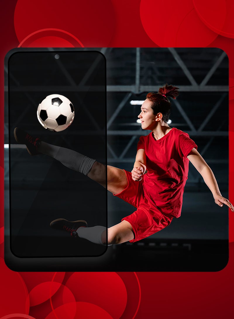 مارجون Samsung Galaxy S24 Privacy Screen Protector Anti-Bubble, Shock-Proof, High Durability - Pack of 2 - Clear-2 - Image 3