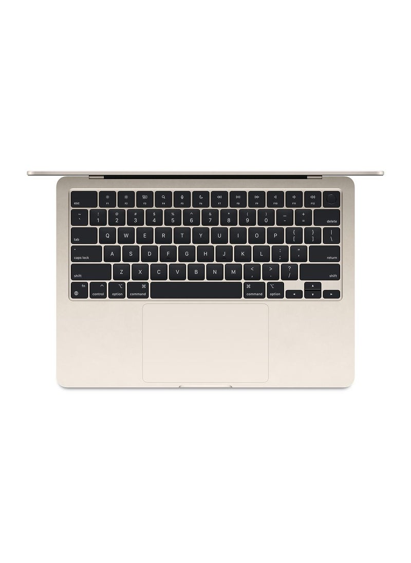 Apple New 2025 MacBook Air MW103 13-Inch Display, Apple M4 Chip 10-Core CPU 10-Core GPU Processor/16GB RAM/512GB SSD/macOS(International Version) English Starlight - Image 4