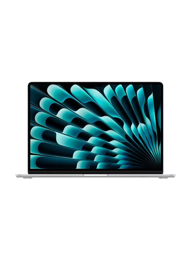 MacBook With 15-Inch Liquid Retina XDR (2880x1864)  Display, Apple M4 Chip 10-Core CPU 10-Core GPU Processor/24GB RAM DDR4/512GB SSD/macOS English/Arabic Silver - pnsku/N70154920V/45/_/1741527916/d5ea5d52-3d7a-456c-84ed-87e3292cbb65