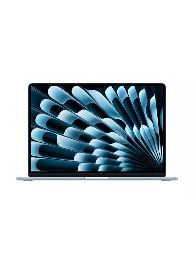 MacBook Air With 15-Inch Liquid Retina XDR (2880x1864) Display, Apple M4 Chip 10-Core CPU 10-Core GPU Processor/24GB RAM DDR4/512GB SSD/macOS English/Arabic Sky Blue - pnsku/N70154921V/45/_/1741528596/20581718-0c84-4f0f-adda-8f7ab0e06dcf