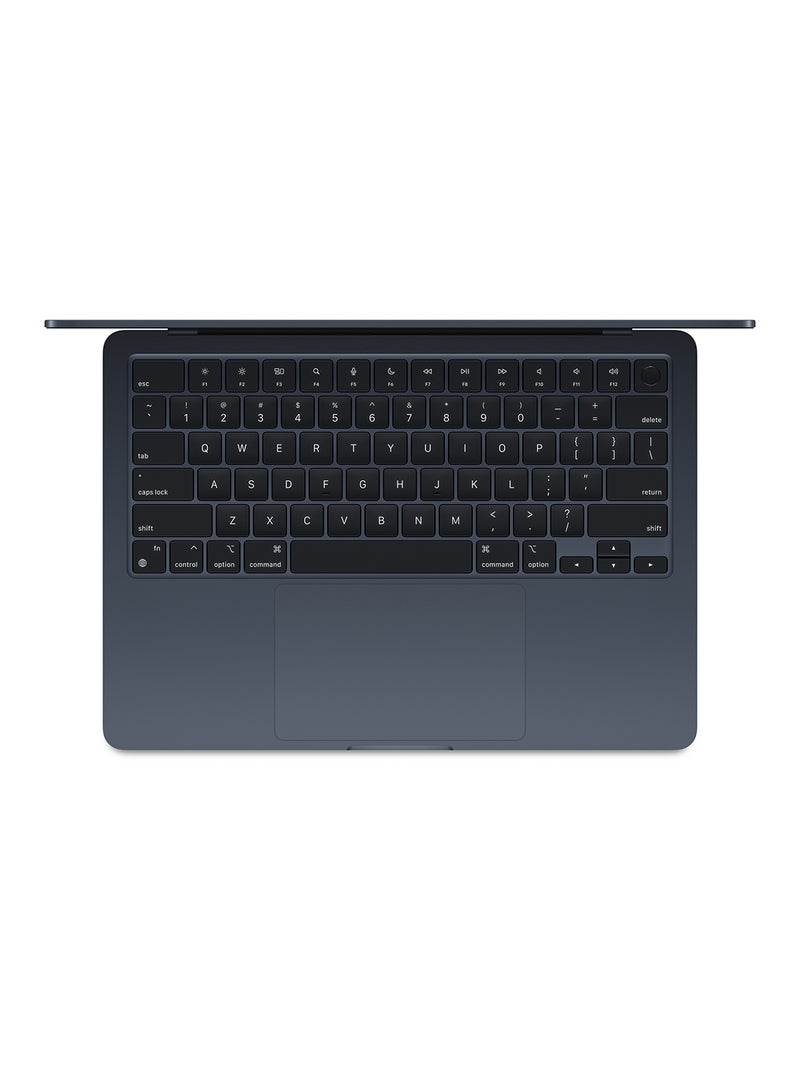 Apple - MacBook Air With15-Inch Liquid Retina XDR (2880x1864) Display, Apple M4 Chip 10-Core CPU 10-Core GPU Processor/24GB RAM DDR4/512GB SSD/macOS English/Arabic Midnight - Image 1