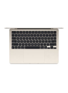 Apple New 2025 MacBook Air MW103 13-Inch Display, Apple M4 Chip 10-Core CPU 10-Core GPU Processor/16GB RAM/512GB SSD/macOS English/Arabic Starlight  - Image 4