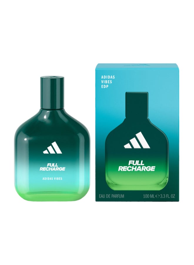Adidas - Vibes Full Recharge Eau de Parfum 100ml - Image 1