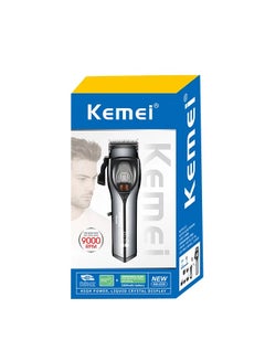 Kemei Km-2229 New Hair Clipper 9000rpm Magnetic Motor Hair Clippers With 2500mah Battery Electric USB  - Image 5
