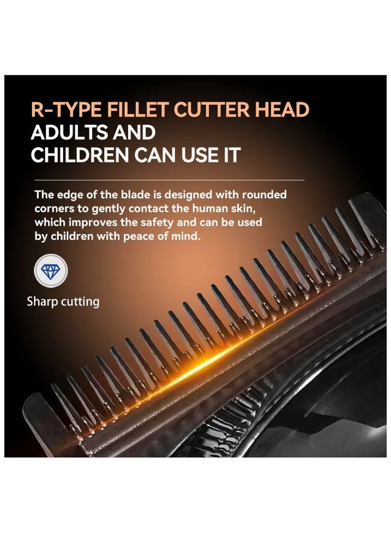 Kemei Km-2229 New Hair Clipper 9000rpm Magnetic Motor Hair Clippers With 2500mah Battery Electric USB - Image 3