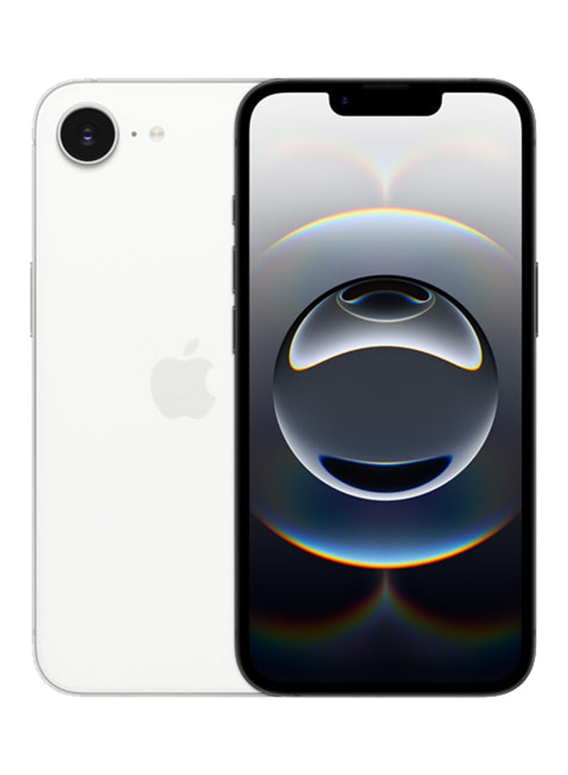 Apple - iPhone 16e 256GB White 5G With Facetime - Middle East Version - Image 1