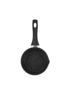 Royalford Smart Granite Series Milkpan- RF11832/ Forged Aluminum Body with Nonstick Coating, Stylish Design with Soft Touch Handle Black 14cmcm  - Image 3