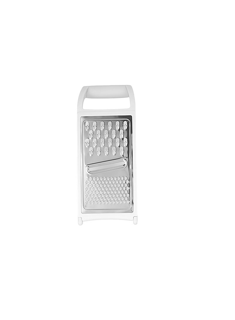 رويال فورد Royalford Stainless Steel Flat Grater- RF12021| Grater With A TPR Handle, Flat Handheld Grater, Light-Weight And Compact Design| Suitable For Any Kind Of Grating Fruits And Vegetables Assorted Colors  - Image 5