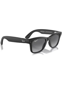 ميتا Ray-Ban Wayfarer Smart Glasses, Frame Matte, Polar Gradient Graphite Lenses | 601ST353/RW4006 Black  - Image 5