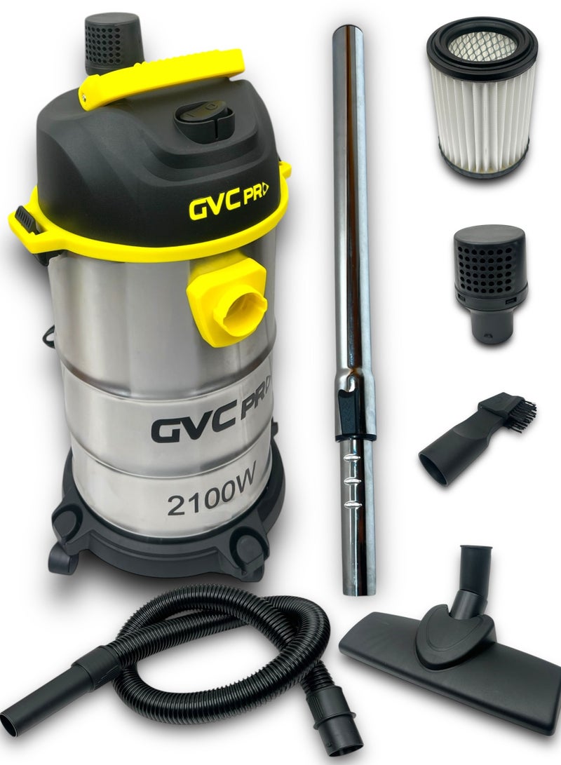 Barrel Vacuum Cleaner 20 L 2100 W GVCV-5020 SILVER - pnsku/N70155003V/45/_/1740053044/48c96f74-7ea2-4515-8253-a5c5fe88873b