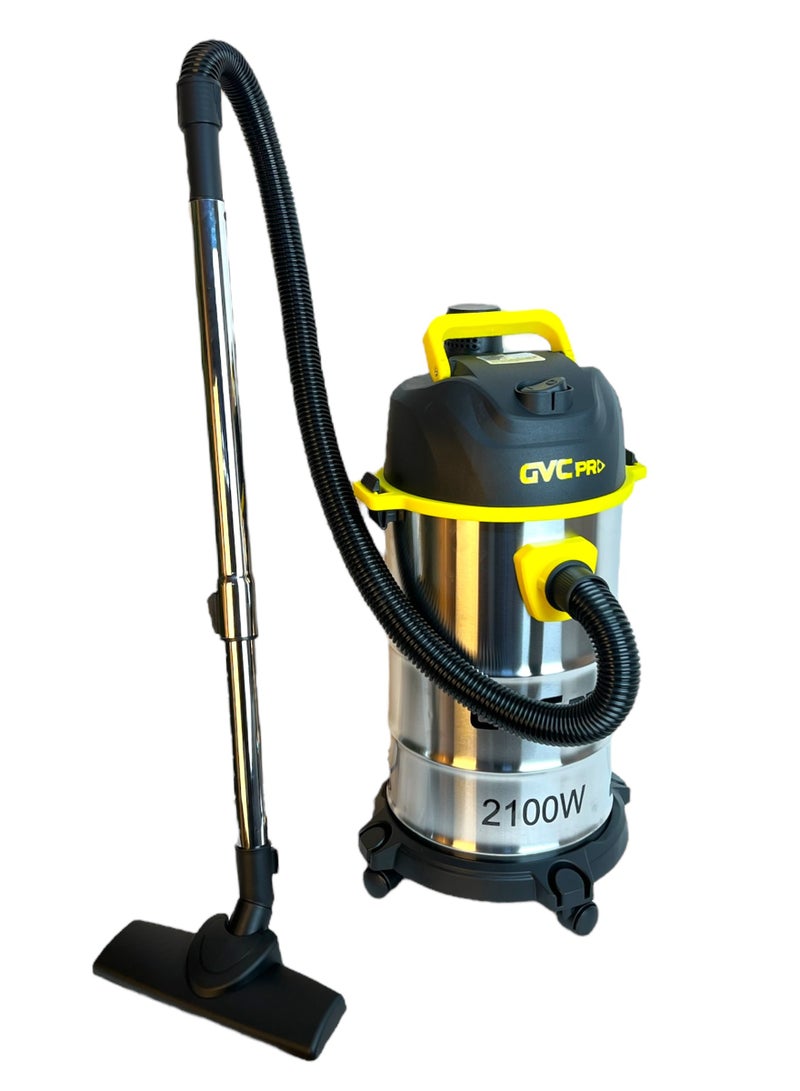 gvc pro Barrel Vacuum Cleaner 20 L 2100 W GVCV-5020 SILVER  - Image 2