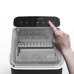 nutricook Icy Bullet Ice Maker, Rapid 7-Minute Ice Production, Bullet-Shaped Ice, Self-Cleaning, Compact & Portable, 2-Year Warranty 1 L 150 W ICY510ME Black  - Image 5