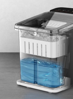 nutricook Icy Bullet Ice Maker, Rapid 7-Minute Ice Production, Bullet-Shaped Ice, Self-Cleaning, Compact & Portable, 2-Year Warranty 1 L 150 W ICY510ME Black  - Image 4