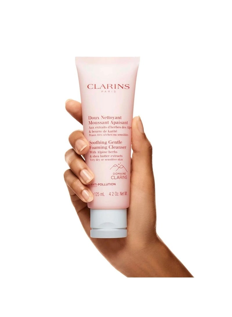 كلارنس Gentle Foaming Cleanser Soothing 125mlml  - Image 2