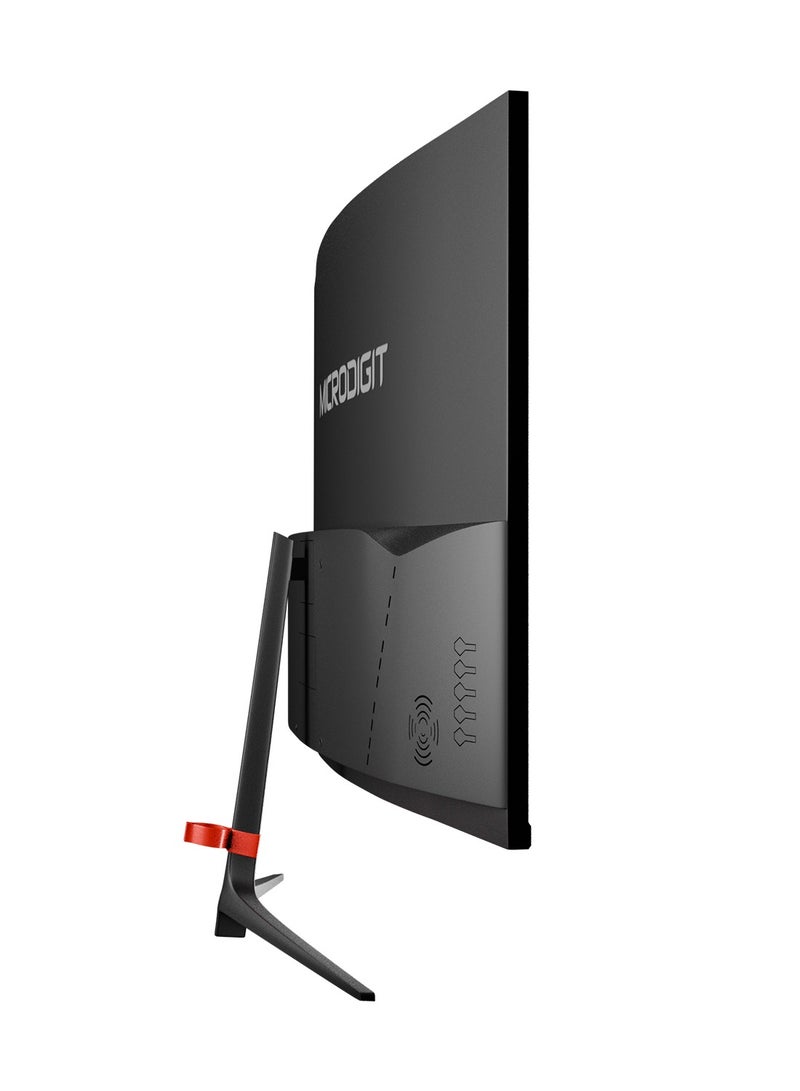 ميكرو ديجيت Premium Curved 27 inch Gaming Monitor 200Hz Refresh Rate  with FHD (1920x1080)Display, Built-In Speakers Multicolour  - Image 5