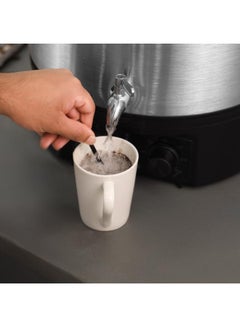 GEEPAS 27 Liter Electric Water Boiler | Stainless Steel | Timer & Temperature Control | Black/Silver 27 L 2000 W GK38077 Black/Silver  - Image 2