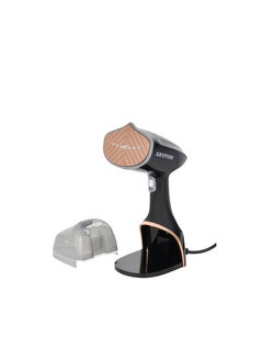 KRYPTON Krypton Handheld Garment Steamer- KNGS6606/ 380 ml Water Tank Capacity, Removable for Easy Cleaning/ Ceramic Panel, Suitable for all Kinds of Fabric, Softens, Straightens and Removes Wrinkles with Ease/ Powerful Vertical Steam, 1500 W, 2 Years Warranty 380 ml 1500 W KNGS6606 BLACK  - Image 2