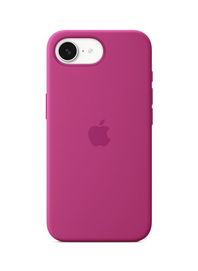 Apple iPhone 16e Silicone Case – Fuchsia - Image 1