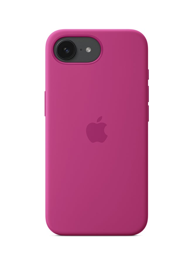 Apple iPhone 16e Silicone Case – Fuchsia - Image 2