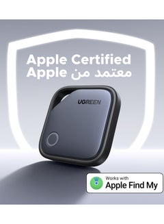 Ugreen iOS Only Bluetooth Tracker Up to 2 Year Battery, Keys Finder and Item Locator for Phones,  Bags, iPhone iPad Finder, Smart Tag for Earbuds and Luggage,1-Pack - Black  - Image 2