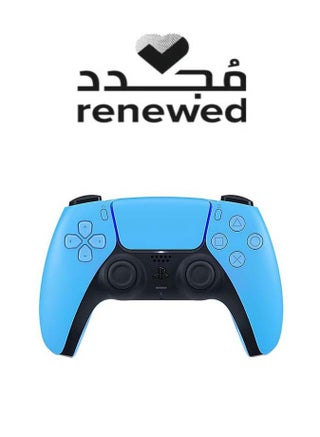 Renewed - DualSense Wireless Controller For PlayStation 5 - Starlight Blue - pnsku/N70155084V/45/_/1740063015/3cbe4d46-262a-4a0b-8107-888c19e18a13