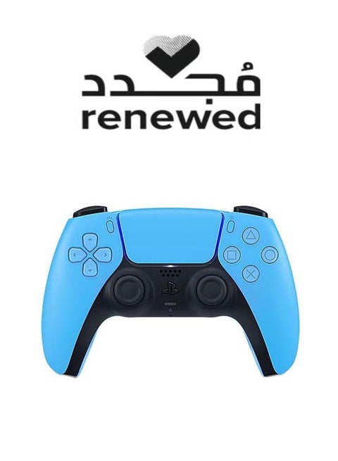Renewed - DualSense Wireless Controller For PlayStation 5 - Starlight Blue