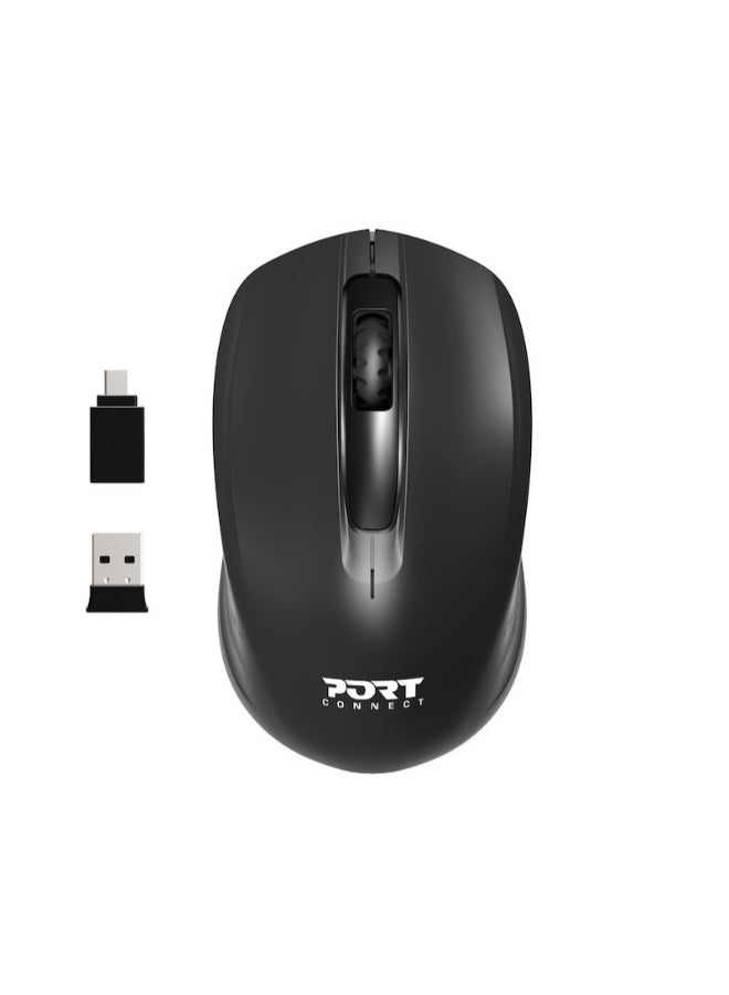 Port Kaspersky Plus 3 Devices 1 Year + PORT SYDNEY Bag ECO 13"/14" + PORT 2.4GHz Wireless Mouse | Black - Image 2