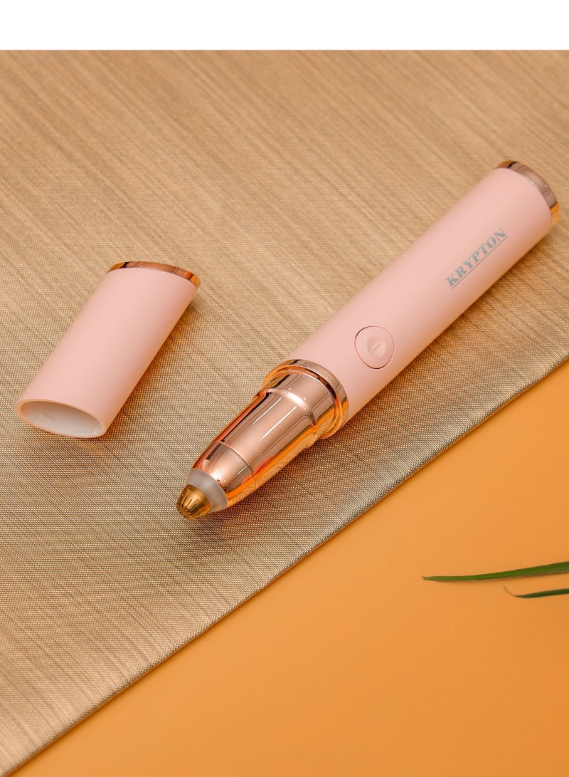 كريبتون Painless Eyebrow Hair Remover, Ipx4 Waterproof, KNET6315 | Finishing Touch Flawless Next Generation Eyebrow Shaping and Safely Hair Remover | Operates on 1 AAA Battery Beige  - Image 3