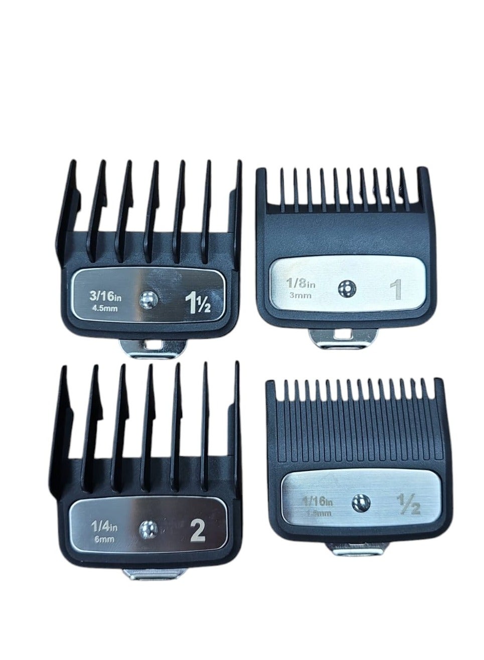 Kemei Comb sizes for Kemei 1986 razor, size 1&2&1/12&1/2, as in the picture (spare parts) 