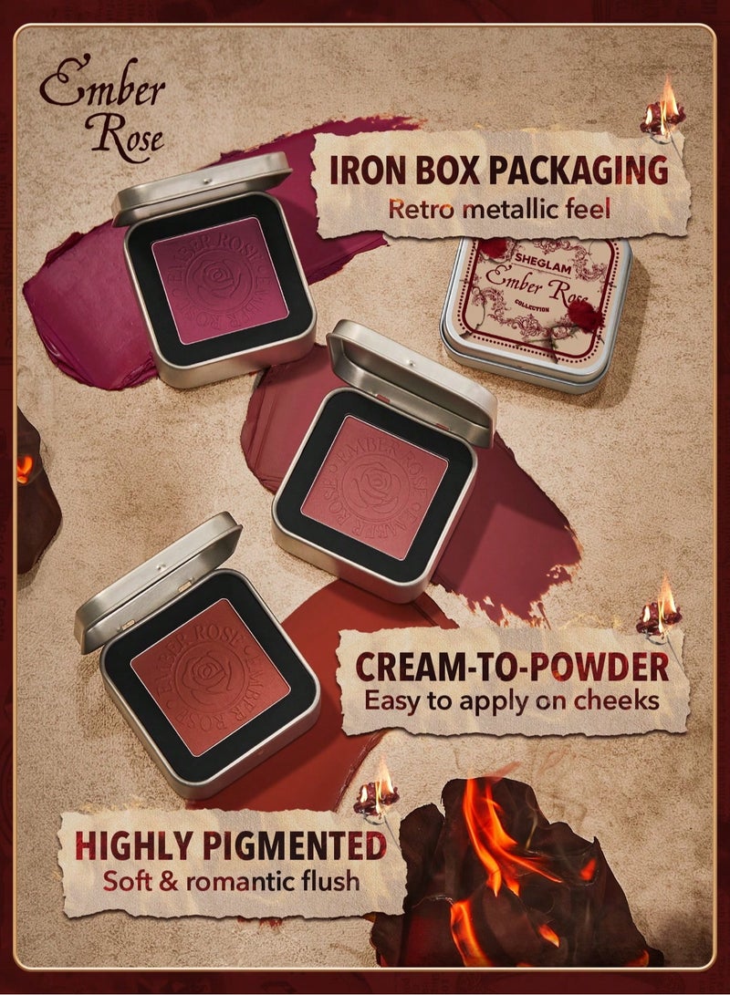 SHEGLAM Ember Rose Eternal Flame Cream Blush Soulmate - Image 4