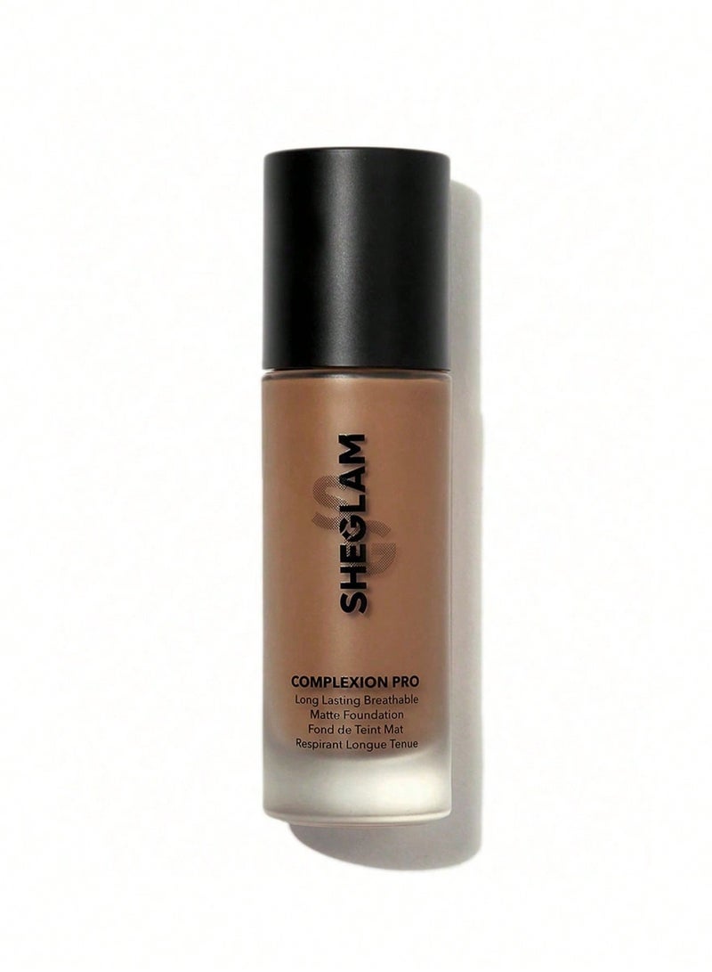 شيجلام Complexion Pro Long Lasting Breathable Matte Foundation Earth  - Image 1