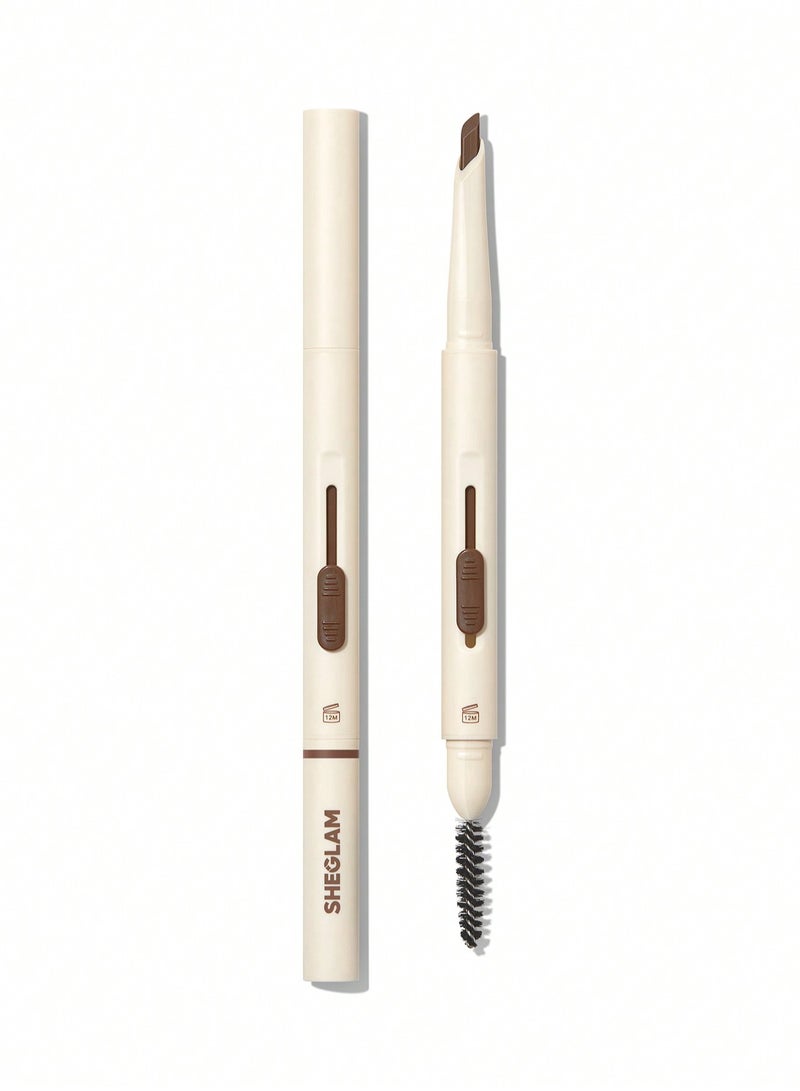 SHEGLAM - Better Brows Long Lasting Eyebrow Pencil Taupe - Image 1