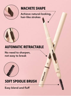 SHEGLAM Better Brows Long Lasting Eyebrow Pencil Auburn  - Image 3